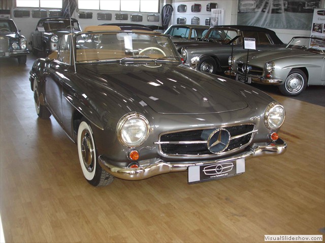 Mercedes 190 SL antrazit DSC04152