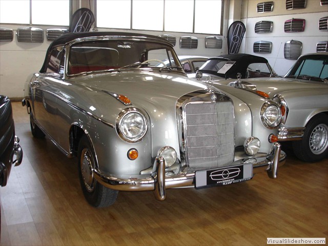 Mercedes 220S Ponton Cabrio silber 02 DSC04036