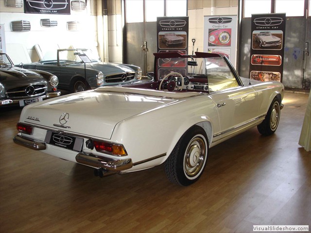 Mercedes 230 SL Pagode weiss DSC04191