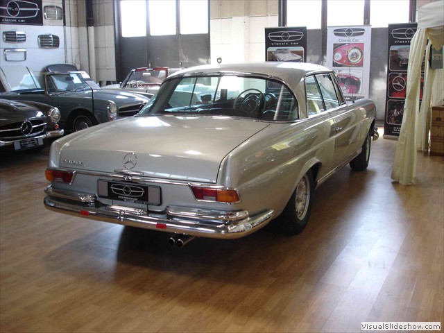 Mercedes 280 SE Coupe silber DSC04233