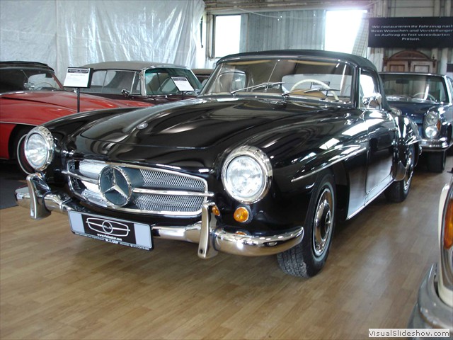 Mercedes Benz 190 SL schwarz DSC05030