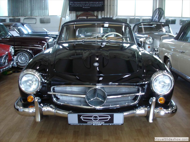 Mercedes Benz 190 SL schwarz DSC05050