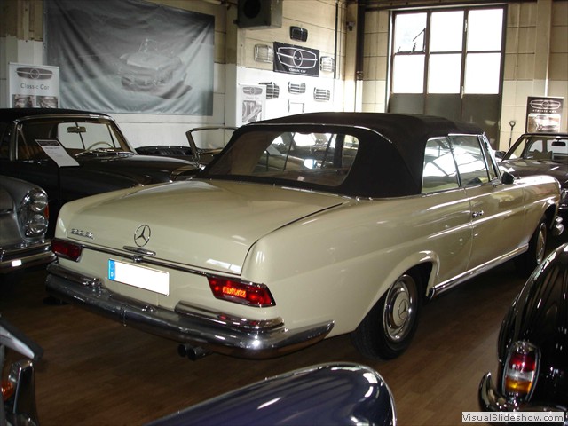 Mercedes Benz 250 SE Cabrio beige DSC05014